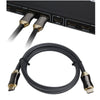 Yeshold High Quality 2.0 HDMI Switch HDMI Zinc Alloy Ribbon Weaving 4K Hd Cable 1.8m