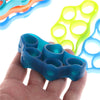 Finger Resistance Bands Hand Gripper Forearm Wrist Training Stretcher 6pcs