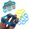 Finger Resistance Bands Hand Gripper Forearm Wrist Training Stretcher 6pcs