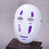 Spirited Away full Face Male Anthropomorphic Mask Cosplay Dress Japanese Anime Black Purple Wind Halloween Mask