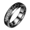His Crazy Her Weirdo Couple Ring Temperature Change Color Discolor Rings Gifts
