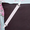 DIHE Bed Sheet Fixing Band Retaining Clip Skid Resistance Elastic Cord 4pcs