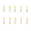 T5 LED Car Dashboard Light Instrument Automobile Door Wedge Gauge COB 10PCS