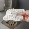 Drainage Odor-Proof Hair Filter for Kitchen Sink Toilet with Suction Cup Cover