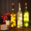 ZDM 6pcs 2m  LED Wine Bottle Stopper Cork strip Lamp Multicolor Silver Line Lamp