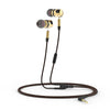 Metal Pluggable with Wheat In-ear Headphones