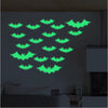 Halloween Glowing Luminous Bat Bedroom Wall Stickers