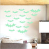 Halloween Glowing Luminous Bat Bedroom Wall Stickers