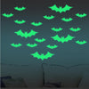 Halloween Glowing Luminous Bat Bedroom Wall Stickers