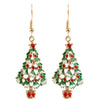 Christmas Tree Ornament Christmas Tree Pendant Earrings
