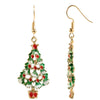 Christmas Tree Ornament Christmas Tree Pendant Earrings