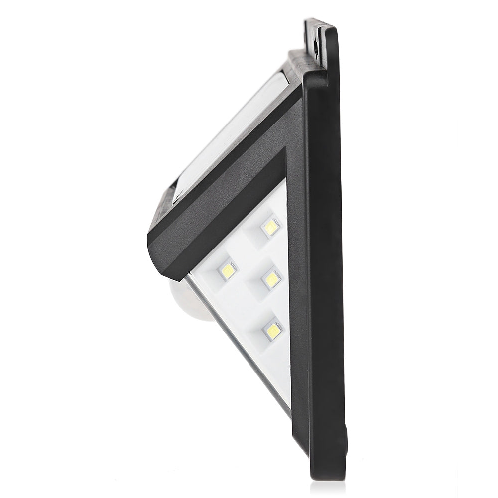 LED Human Infrared Solar Power Flood Light PIR Motion Sensor Wall  Lamp Outdoor