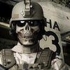 Skull Skeleton Paintball Half Face Protective Mask Guard Halloween Masquerade