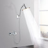 Bathroom Rainfall Ionic Nano Shower Head Round Chrome Ultra-Thin