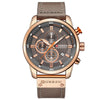 CURREN Men's Luxury Fashion Band Material Type Leather Quartz Dress Watch