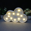 BRELONG 3D Clouds Warm White Decoration Night Light for Kids Room Christmas Wedding 3V