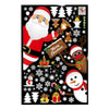 Doors and Windows Accessories Store Window Glass Christmas Scene Decorate Wall S