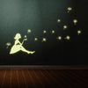 Fairy Tale Fluorescent Wall Decals Night Glow in The Dark Sticker Decoration