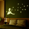Fairy Tale Fluorescent Wall Decals Night Glow in The Dark Sticker Decoration