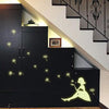Fairy Tale Fluorescent Wall Decals Night Glow in The Dark Sticker Decoration