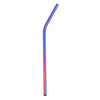 1PCS High Quality Stainless Steel Colorful Drinking Straw