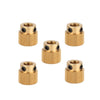 Creality 3D Printer 5PCS Brass Extruder Wheels 40 Teeth Drive Gears For Ender 3
