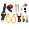 Fishing Reel Slingshot Hunting Catapult Shot Dart Set