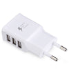 Minismile 5V 2A 3 USB Ports USB Power Travel Charger Adapter - EU Plug