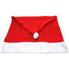 6PCS Removable Santa Red Hat Chair Covers Christmas Decorations