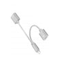 2-in-1 Adapter Double Headphone Audio Charge for iPhone X / XR / 8 Plus / 7 Plus
