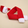 Cute Small Scarf and Hat for  Christmas Bottle Decoration