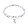 Bracelet Rose Golden Pentagon Diamond Metal Bracelet for Literature Art Students