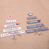 Christmas Ornament Letter Pendant