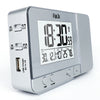 FanJu FJ3531 Projection Alarm Clock with Temperature and Time Projection