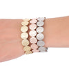 Tricolor Detachable Bracelet Alloy Bracelet Bracelet Sleeve Ring Electroplated W