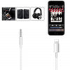 3.5mm Male Stereo Audio Aux Cable Compatible for iPhone X / XS Max/XR/1/8 Plus/8