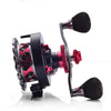 B65 Red Color Gear Ratio 2.6:1 Raft Fishing Reel