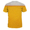 Beer Bubble 3D Digital Printing Short Sleeve T-shirt