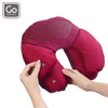 GO TRAVEL 446 Double U Type Pillow Neck Pillow Aircraft Pillows Pillow of Cervical Spine U-Shaped Pillow Office Lunch