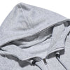 Drawstring Slimming Zip Fly Hoodie