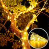5M 50 LEDS Silver Wire String Lights Christmas Holiday Wedding Party Decoration
