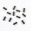 Double 4 Pin Needle Connector Male Type for Connecting RGB Strip 100PCS