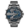 Brand Luxury Wristwatch Military Clock Sport Big Dial Stainless Steel Business Metal Watch Bracelets Men Relogio Masculi