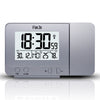 FanJu FJ3531 Projection Alarm Clock with Temperature and Time Projection / USB Charger/ Indoor Temperature and Humidity