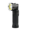 HKV Powerful LED Flashlight 18650 T6+COB Fold Multifunction Torch Light for Hunting Camping Search Lamp