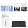 Locksmith Transparent Visible Practice Padlock Lock Training Skill Tool Set