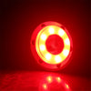 HKV Powerful LED Flashlight 18650 T6+COB Fold Multifunction Torch Light for Hunting Camping Search Lamp
