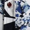 Chinese Painting Flower Print Casual Shirt