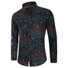 Tiny Flower Print Long Sleeve Shirt