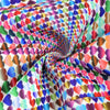 Colorful 3D Hearts Print Pullover Hoodie